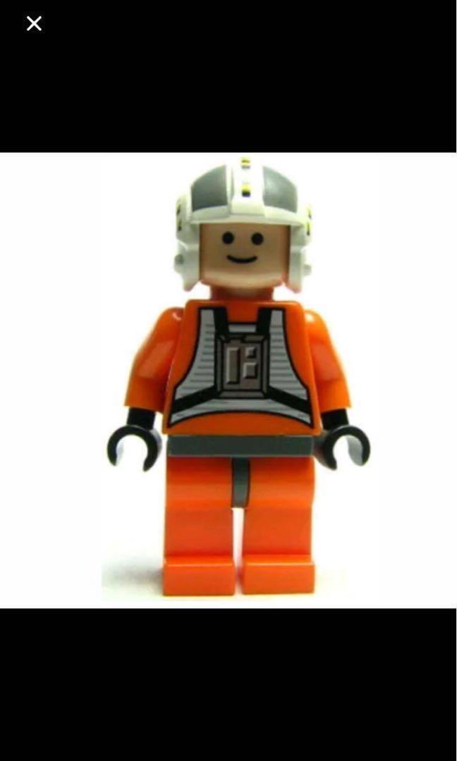 Lego Star Wars 6212 Wedge Antilles X Wing Rebel Pilot Toys