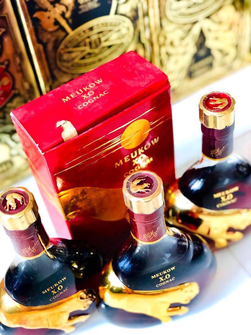 Meukow XO Gold Panther Cognac 350ml, Food & Drinks