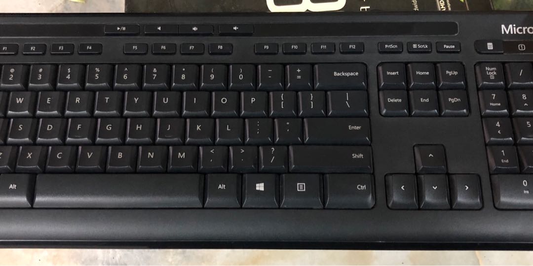 Microsoftot Keyboard Microsoft wired keyboard 600, Computers & Tech, Parts & Accessories ...