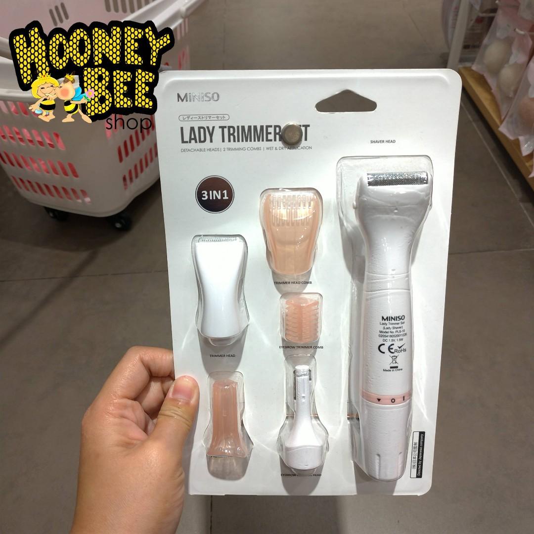 lady trimmer set miniso