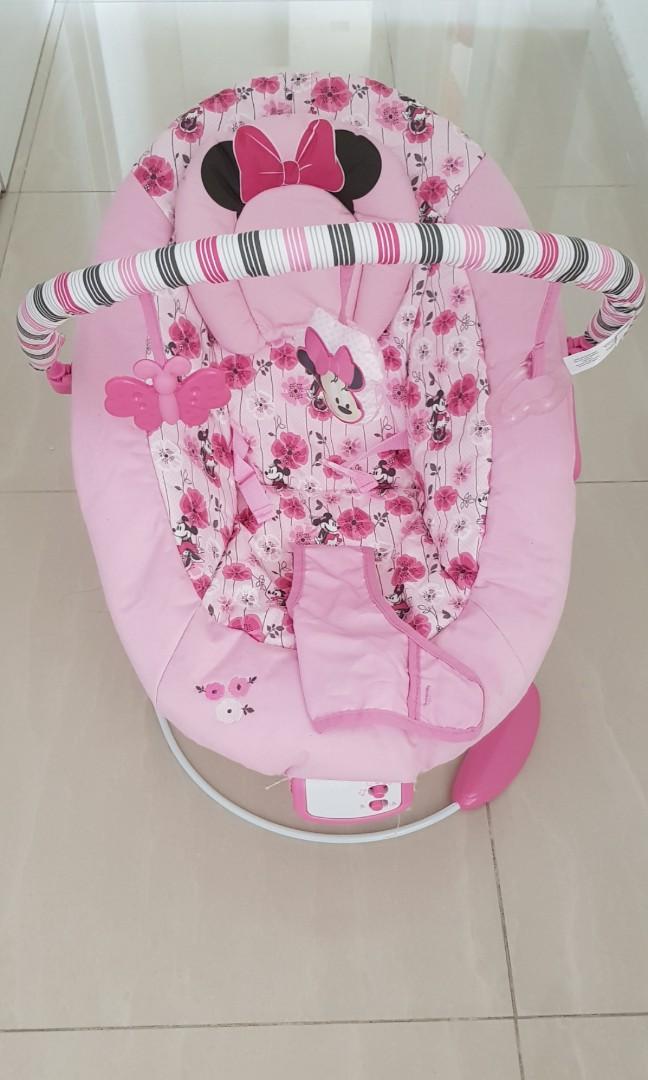 minnie mouse baby bouncer