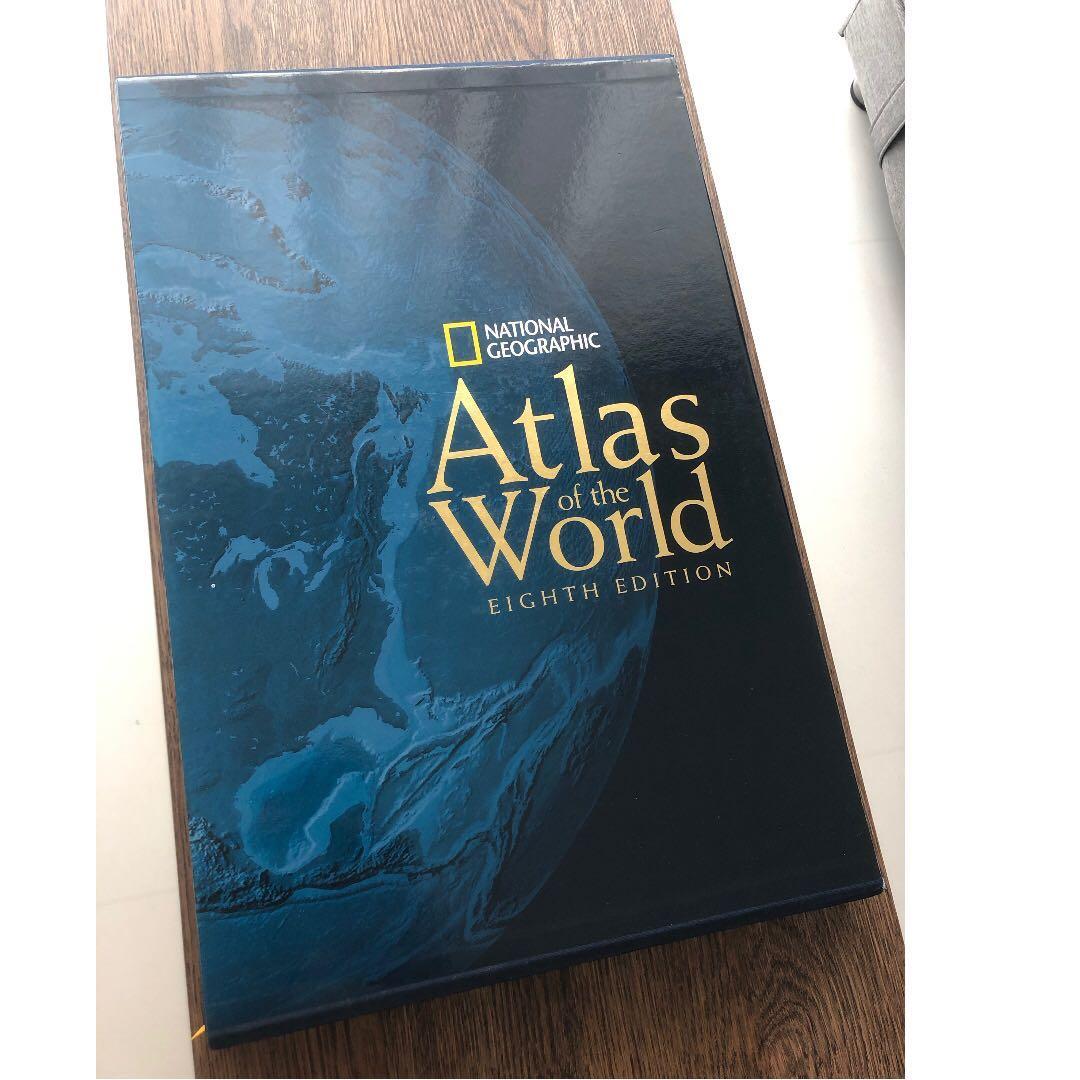 National Geographic Atlas of the World - Eighth Edition, Hobbies & Toys ...