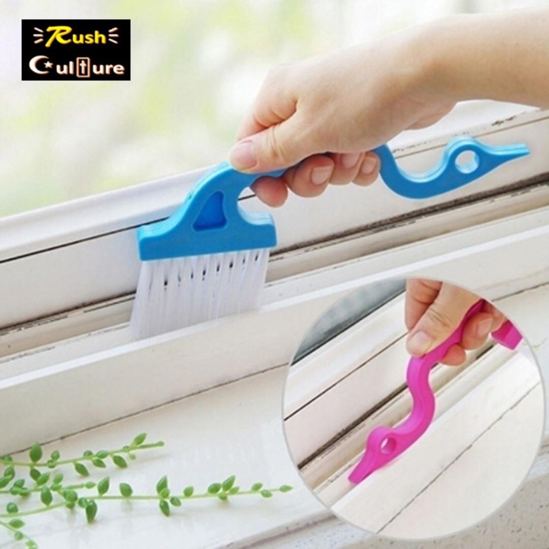 [NEW] 1+1 AIR LOUVERS Trench Doors Window Sills Cleaning Tool [063