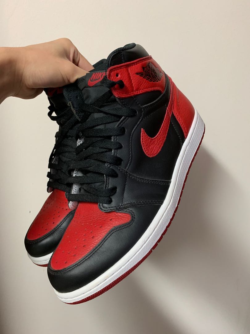 jordan 1 bred 2001 legit check