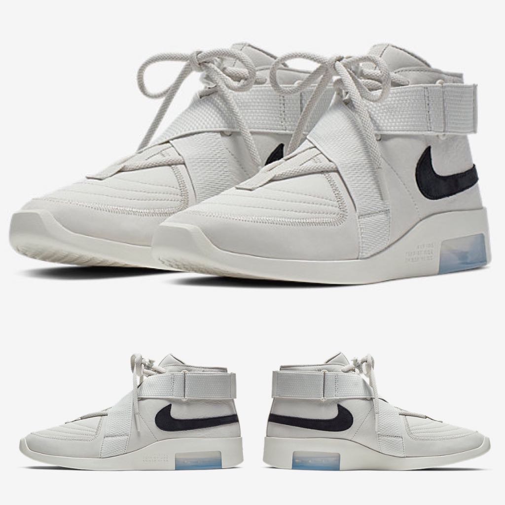 nike fear of god raid light bone