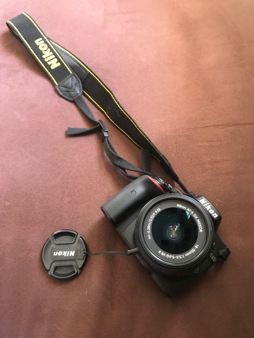 Nikon D5300 (Category: Cameras) located in Cagayan de Oro. Submitted by theclassictrunk (Listing ID 227500322, Image 3). Description: In very good condition. Used only when travelling domestic and international. No issues! Included na lahat ng nasa picture (mini tripod, wireless remote control, lens cap, lens hood, sd card, charger, camera bag and tripod bag). Price is fixed, no haggling please as the price is cheap na po for the entire set. .