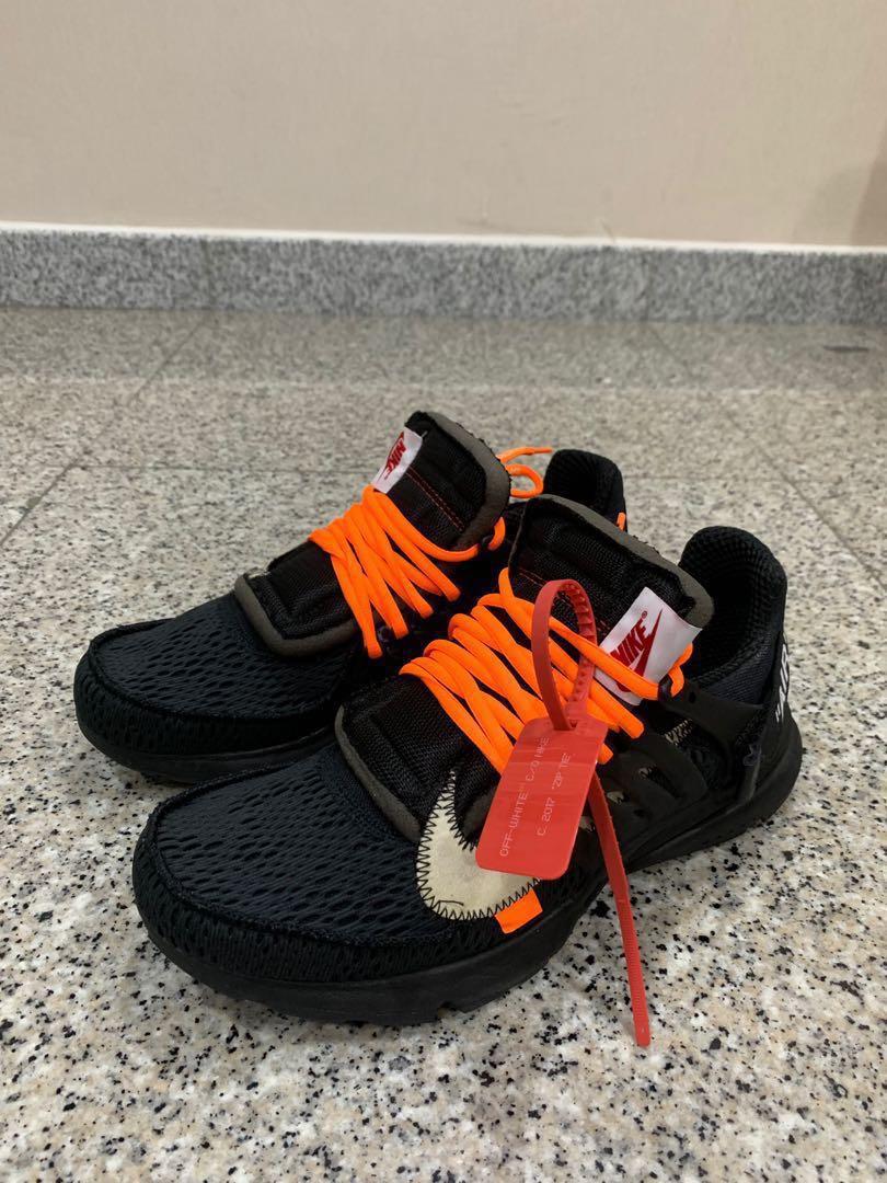 off white open shoes