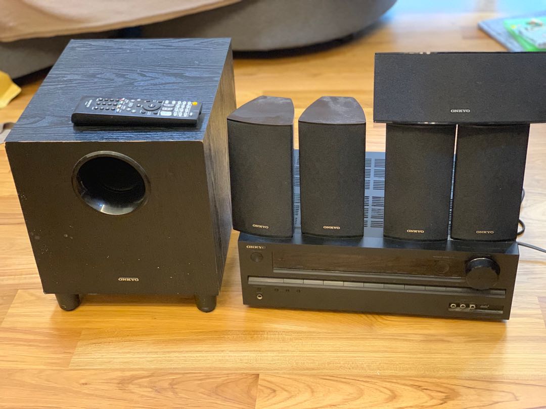 Onkyo HTR391 home theatre system, Audio, Soundbars, Speakers