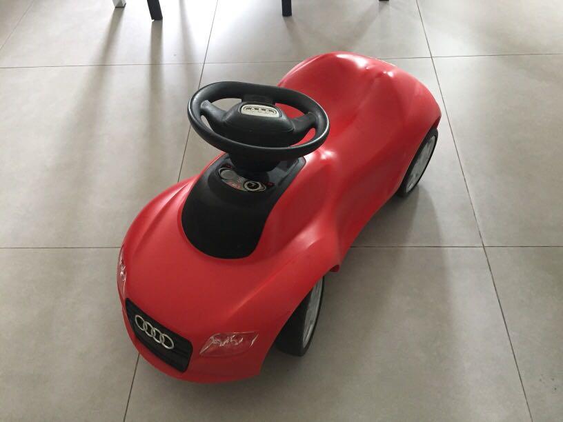 audi toy push car