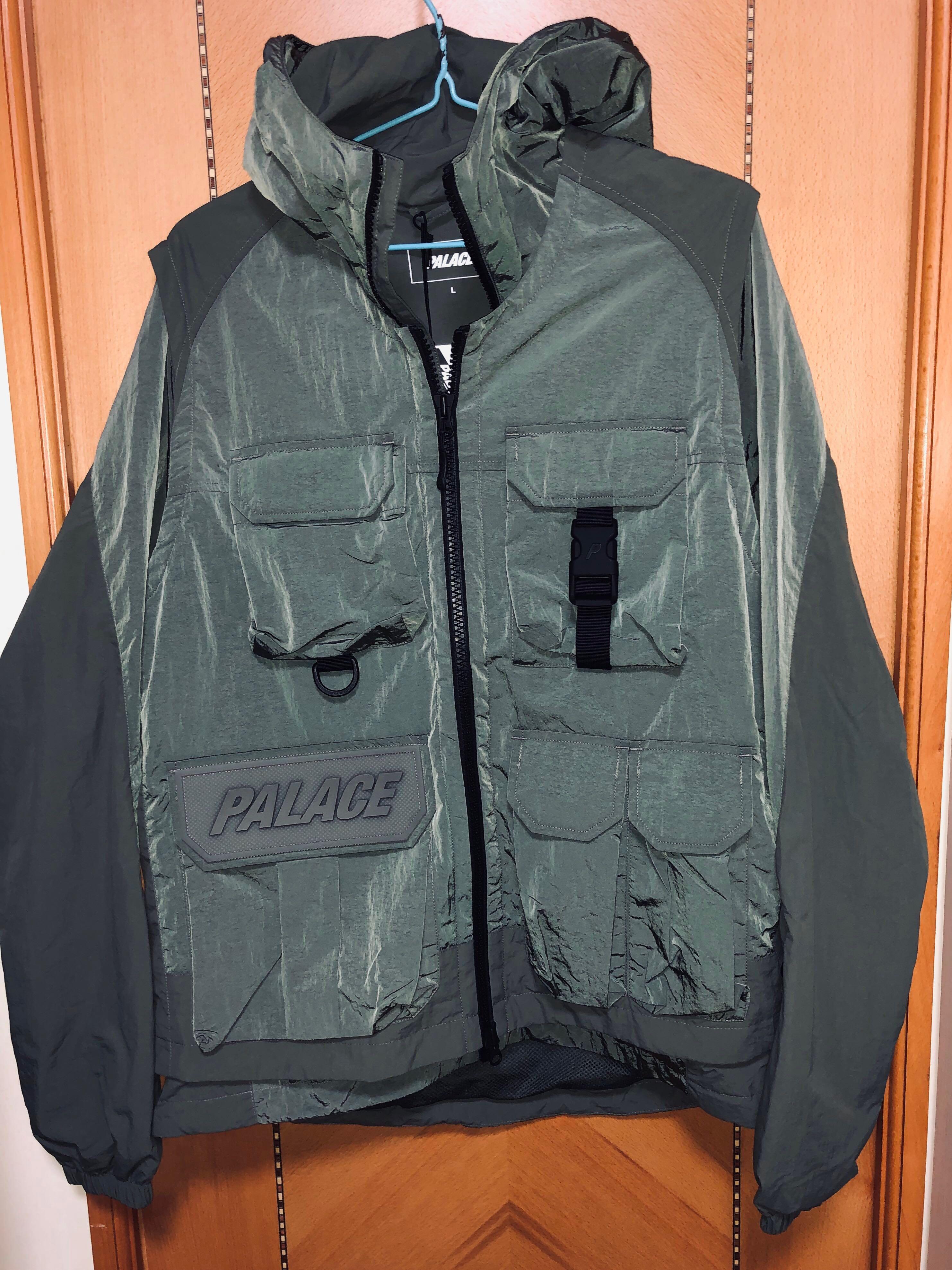 Utility iridescent jacket cheap