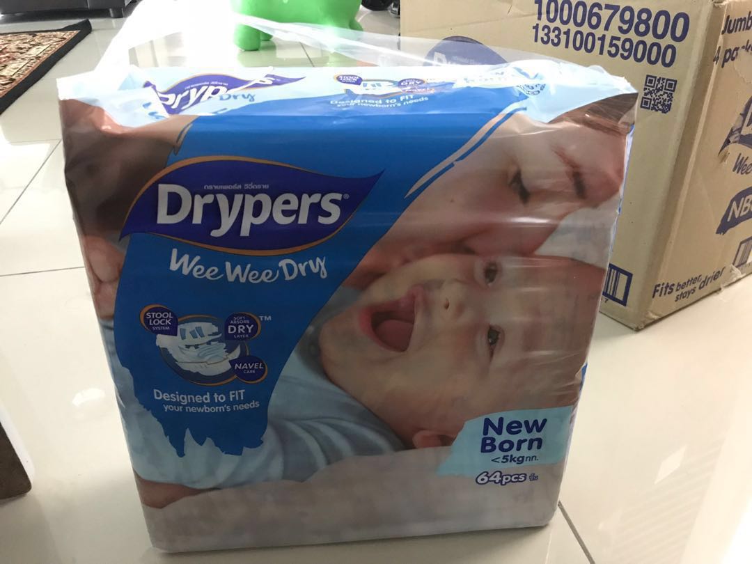 Pampers drypers newborn sales
