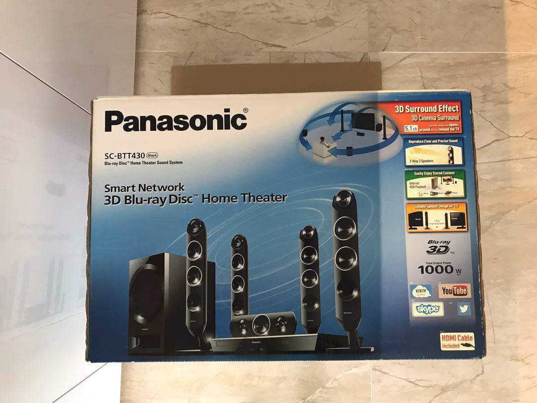 Panasonic Smart Network 3d Blu Ray Disc Home Theatre System Sc