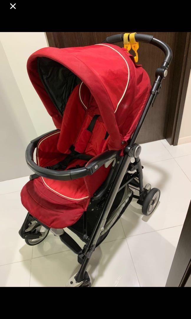 Peg Perego Pliko Switch Easy Drive Stroller Babies Kids Strollers Bags Carriers On Carousell
