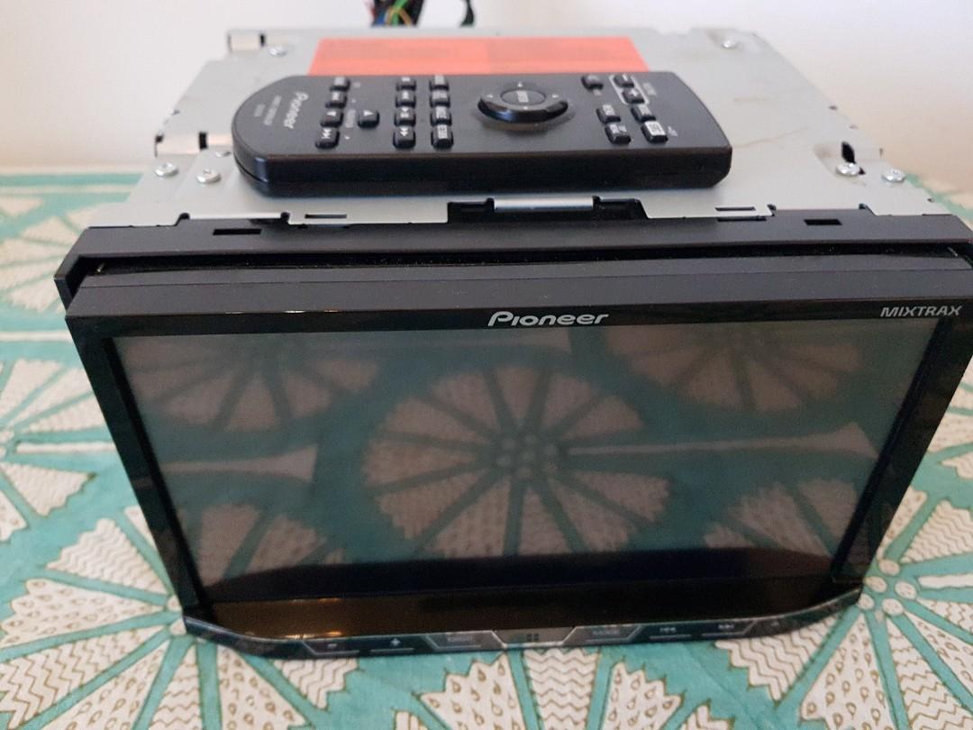 PIONEER AVHX595BT 7" WVGA MIXTRAX Double DIN Bluetooth Car CD DVD Stereo Player, Car