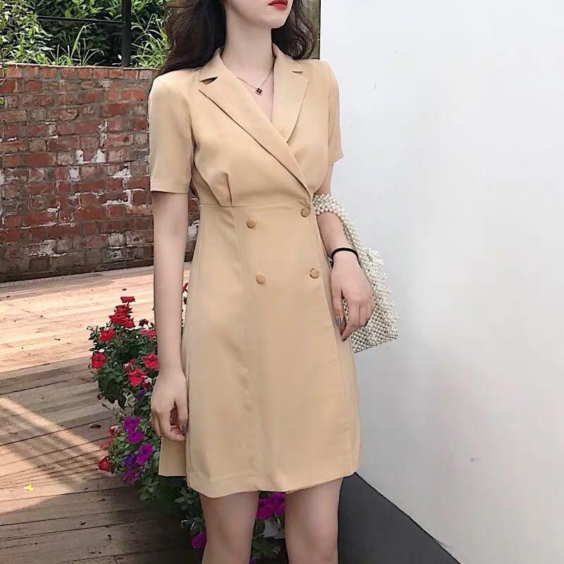 tuxedo dress short