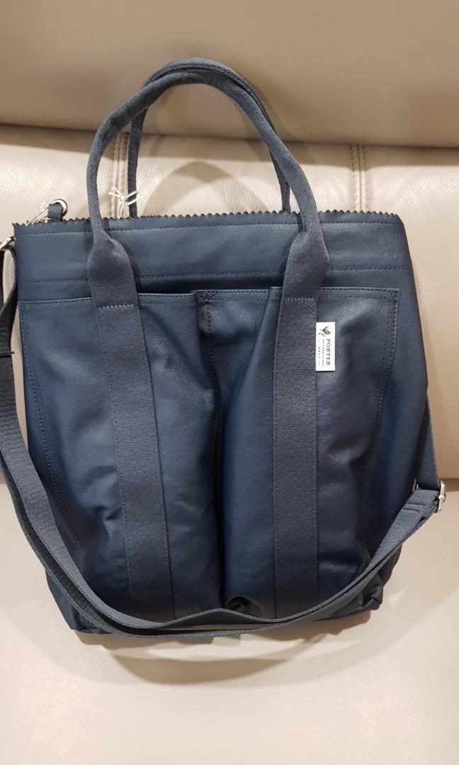 Porter puff tote sale bag