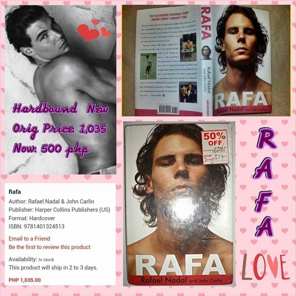Rafael Nadal Book Books Children S Books On Carousell