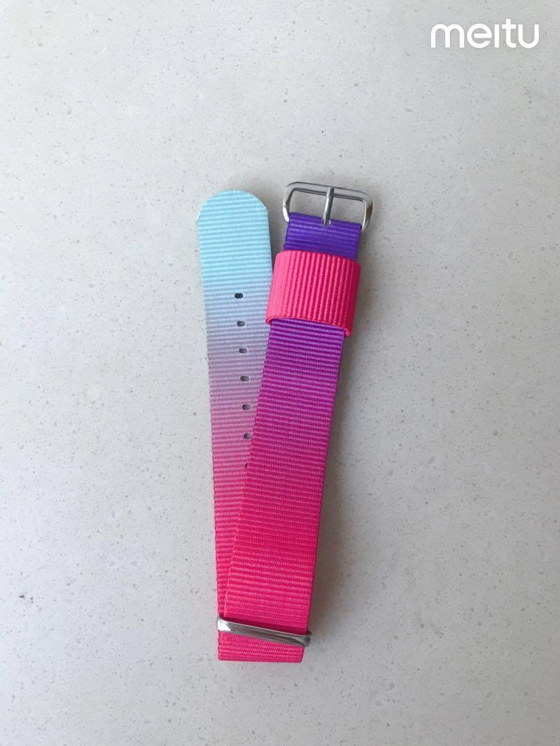 Rainbow nato strap store