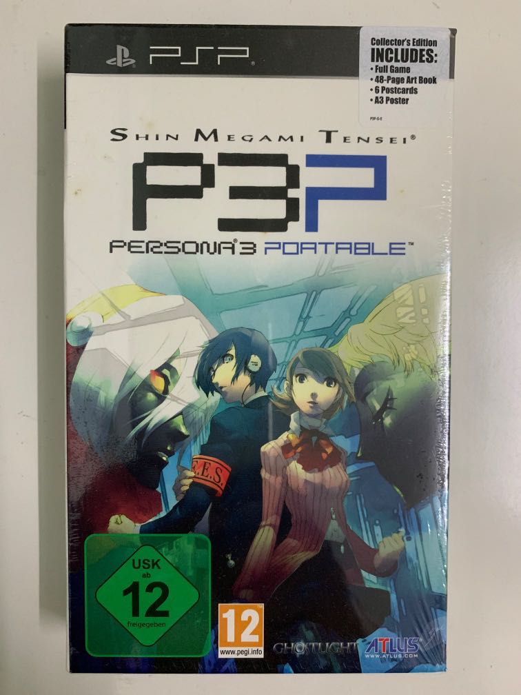 Shin Megami Tensei: Persona 3 Portable - Collector's Edition (PSP ...
