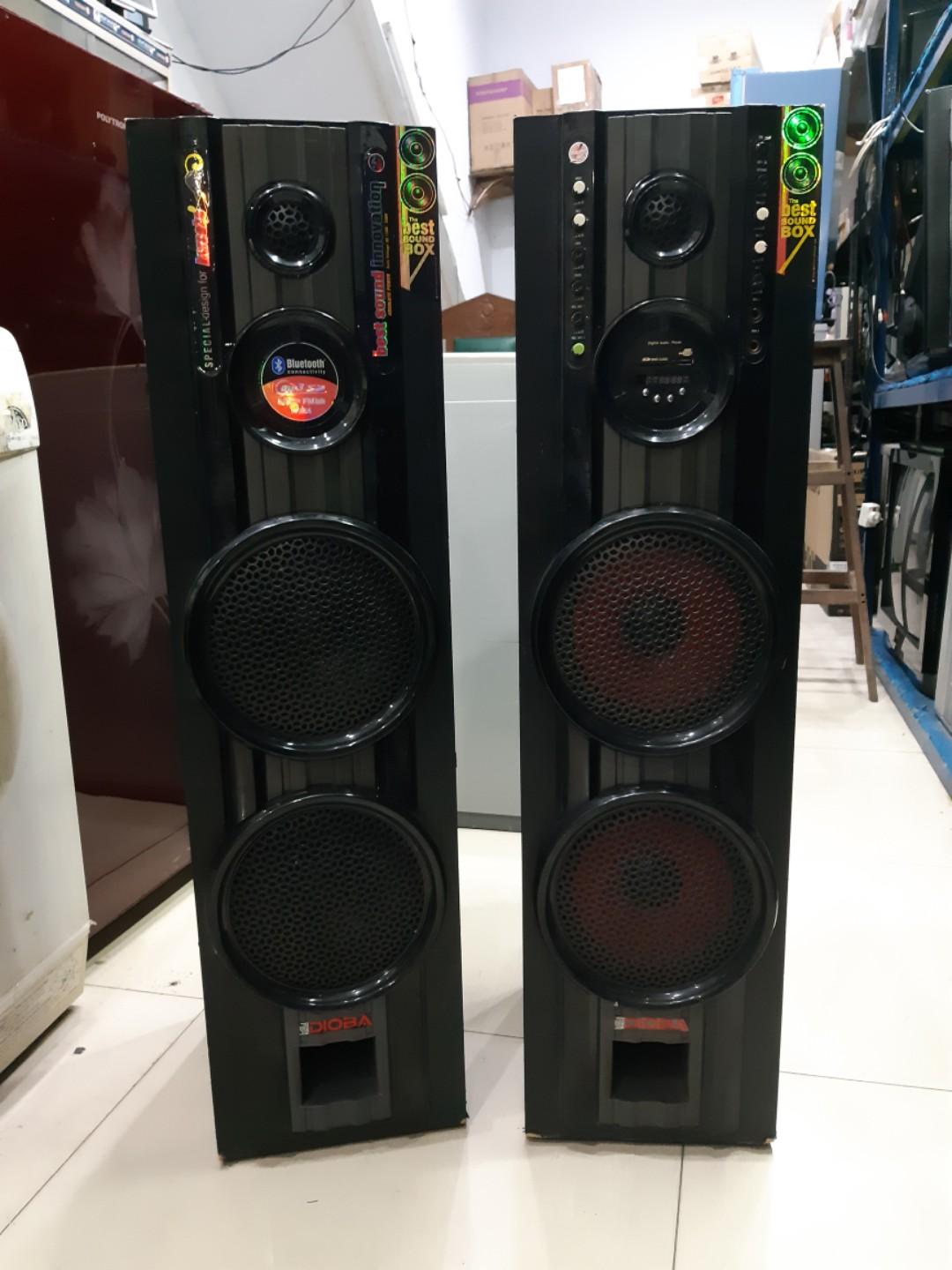 Speaker Aktif Dioba Bluetooth Usb Mantap Suara Nya Elektronik Audio Di Carousell