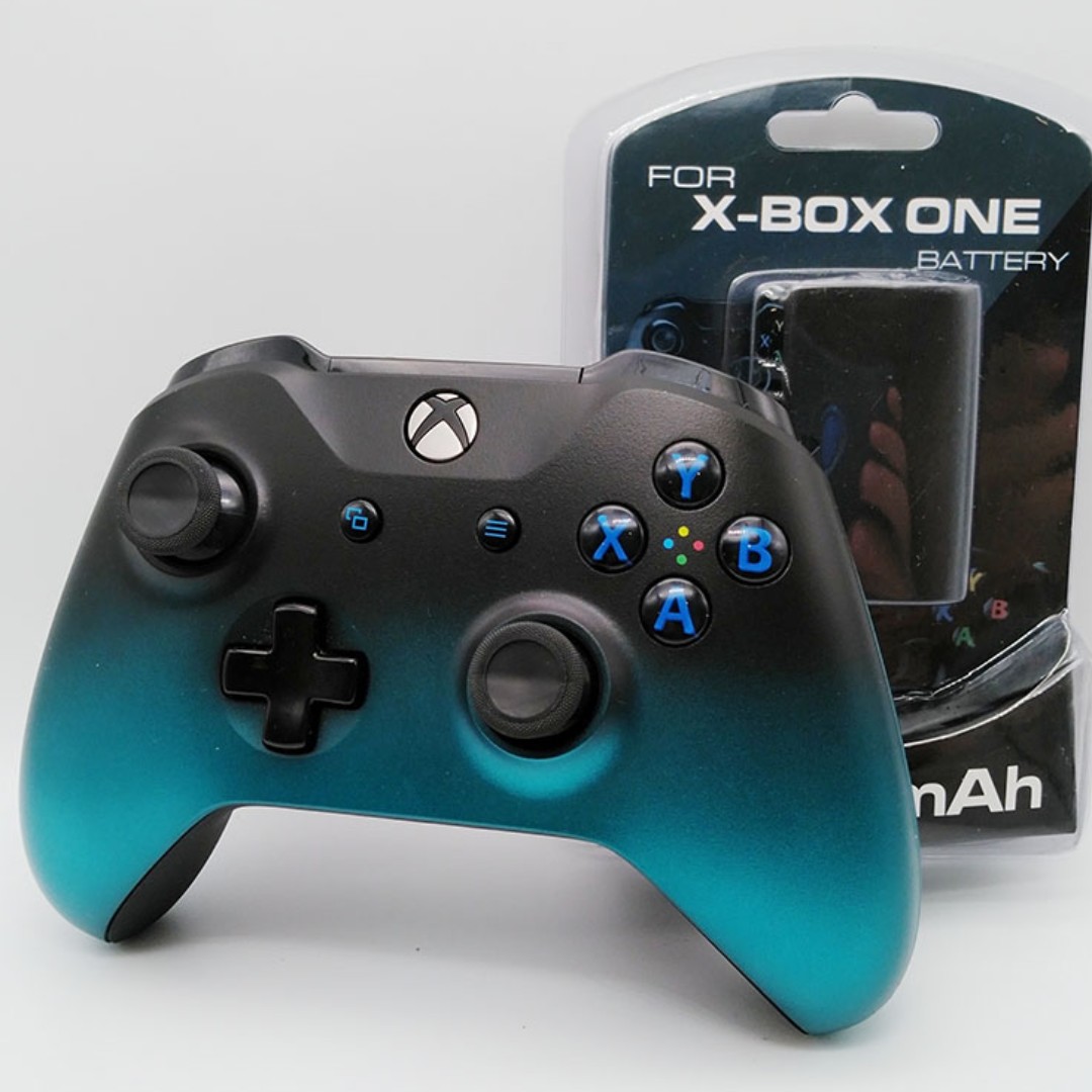 xbox one wireless controller ocean shadow