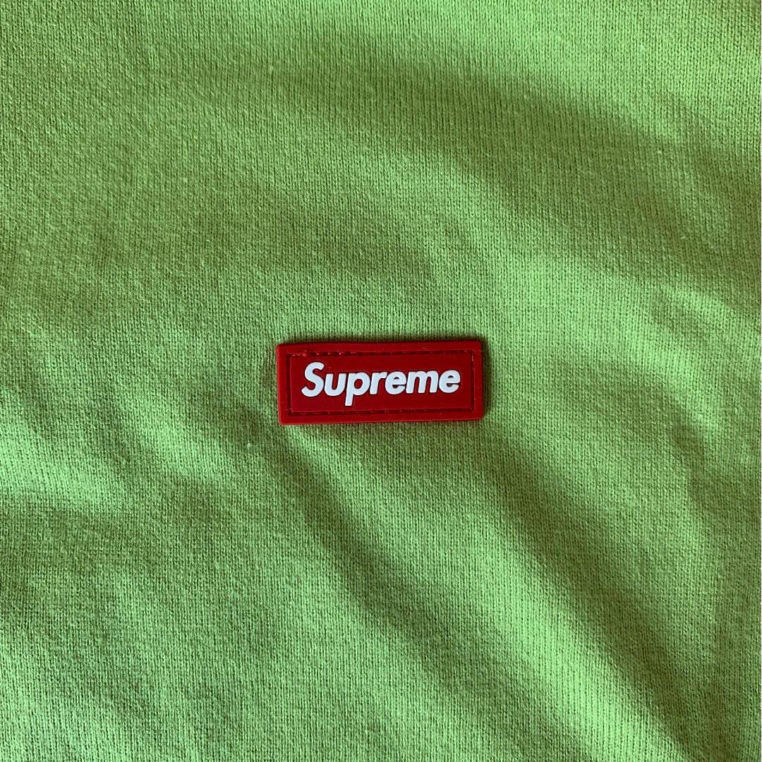 Supreme Small Box Tee SS19 Lime Men s Fashion Tops Sets Tshirts Polo Shirts on Carousell