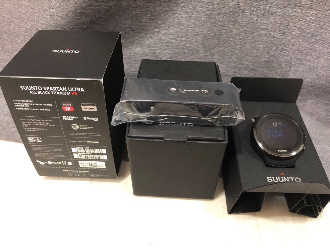 suunto spartan ultra all black titanium hr