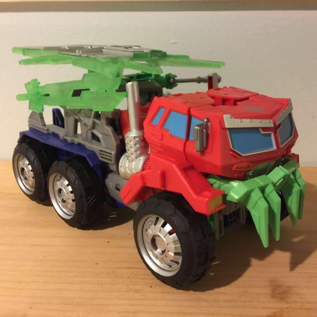 Transformers Prime Beast Hunters Optimus Prime Toys Games Bricks Figurines On Carousell