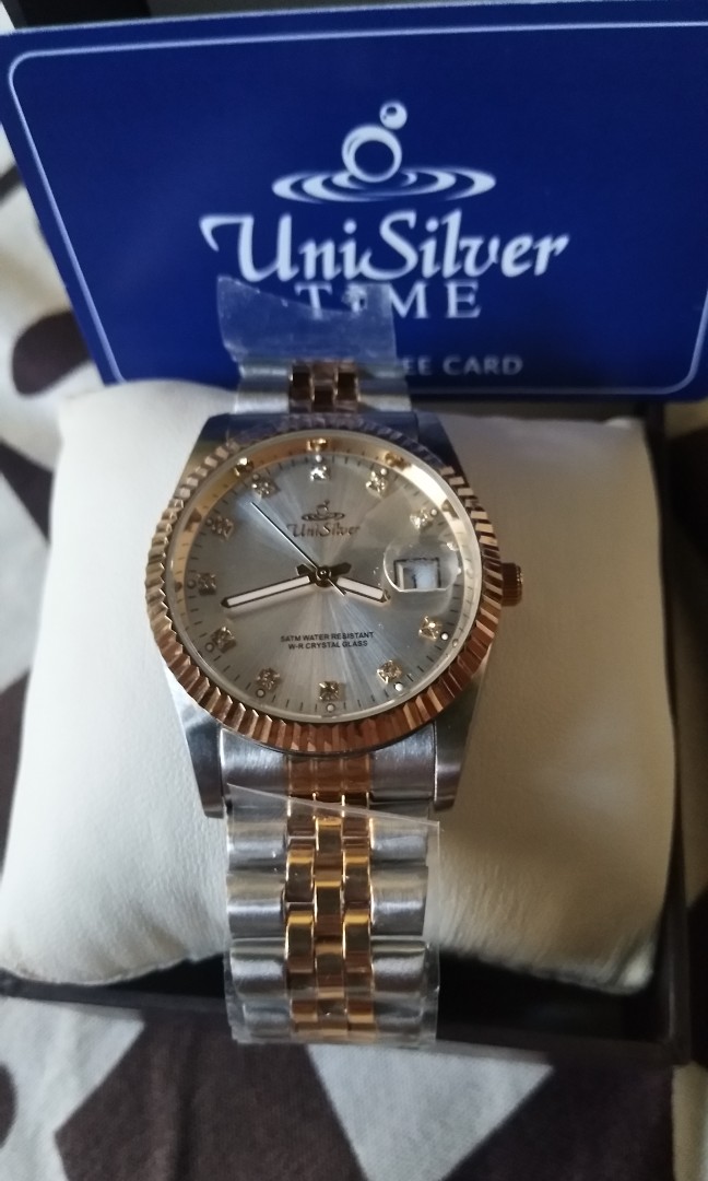 Unisilver watch for mens outlet