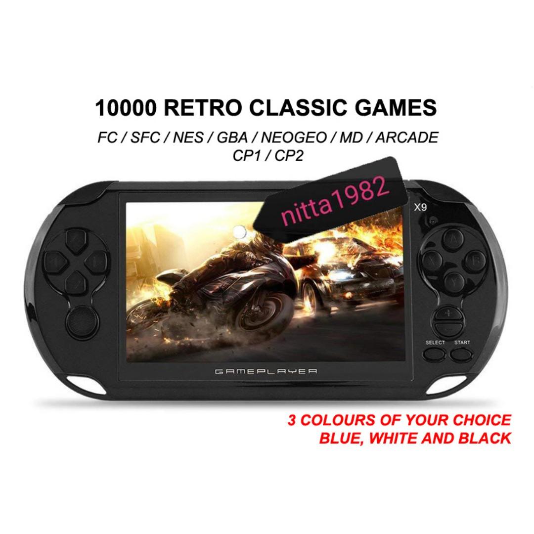 X9 retro gaming console online
