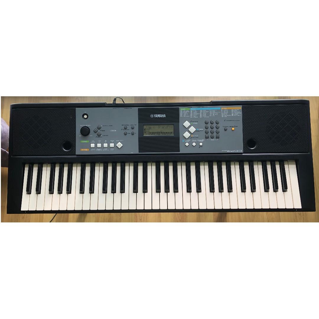 Yamaha PSRE233 Reviews Sweetwater