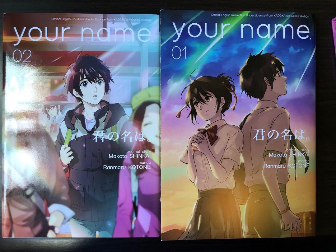 Your Name Manga Books Stationery Comics Manga On Carousell