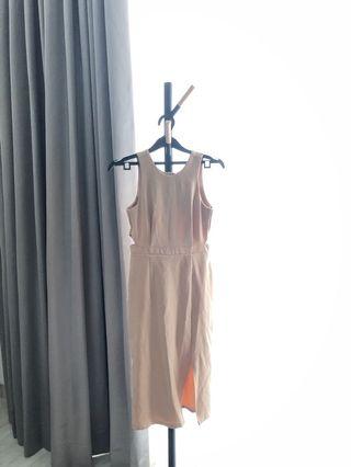 Nude dress