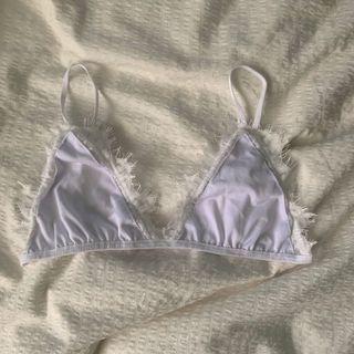 lace trim bralette