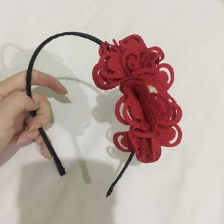 Bando hiasan rambut bunga