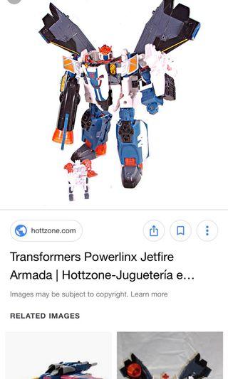 WTB armada shuttle blue jetfire and Sentinel Maximus