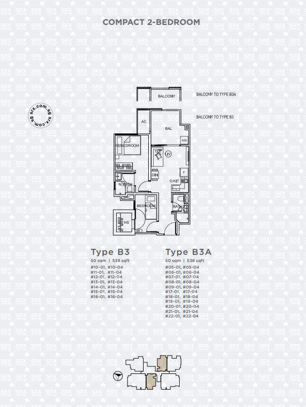 2 - Bedroom Compact63226191709699111