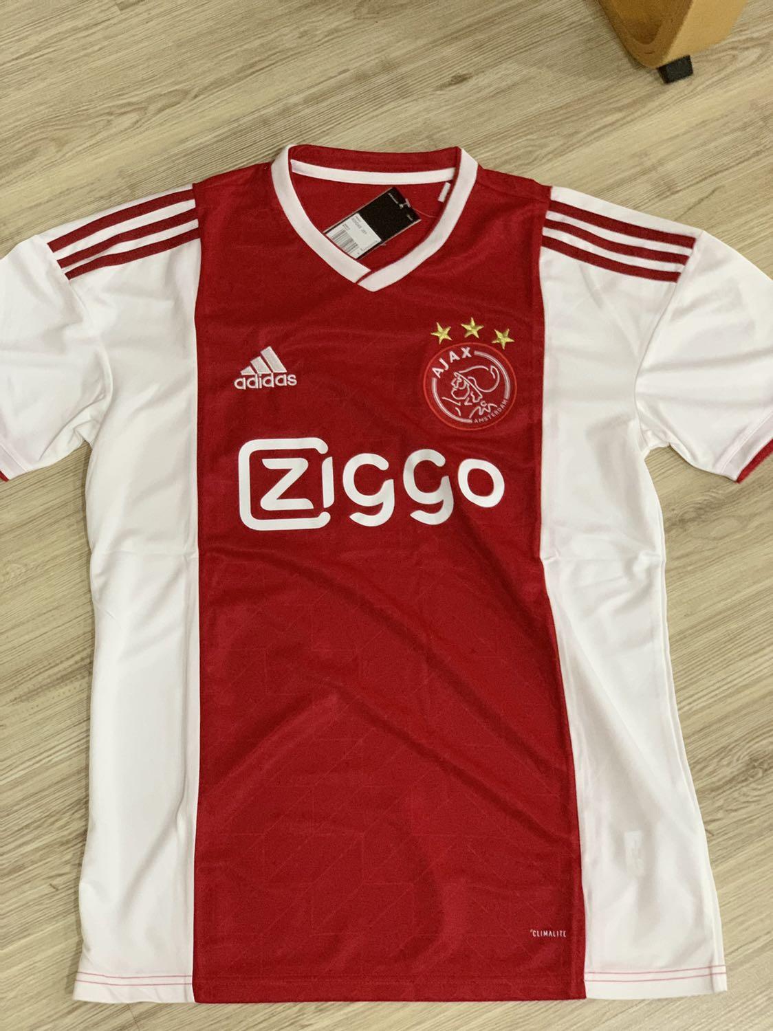 18 19 Ajax Home Jersey Ajax Home Kit Ajax Kit Ajax Jersey Sports Sports Apparel On Carousell