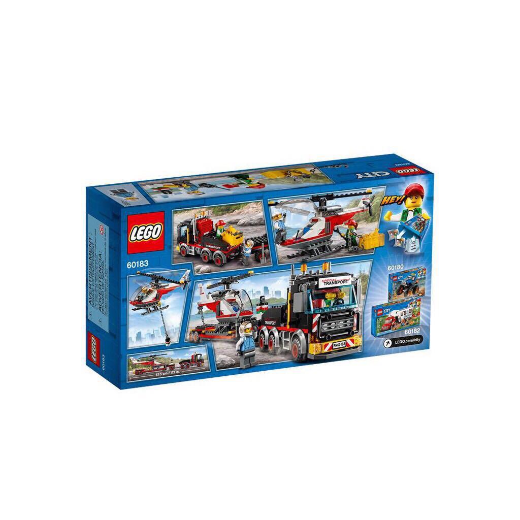 Offer LEGO City Great Vehicles Heavy Cargo Transport 60183