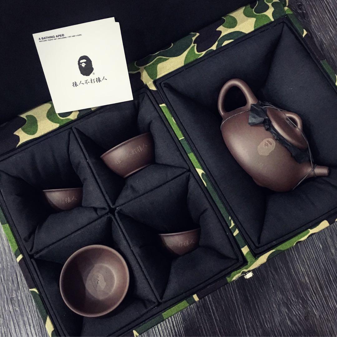 A Bathing Ape Bape tea set 茶 中囯 中国茶具 レア