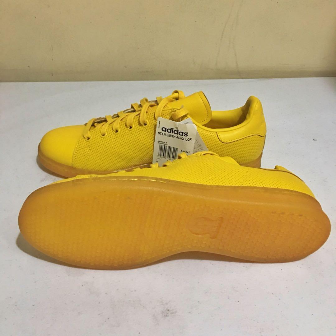 Adidas stan deals smith adicolor yellow