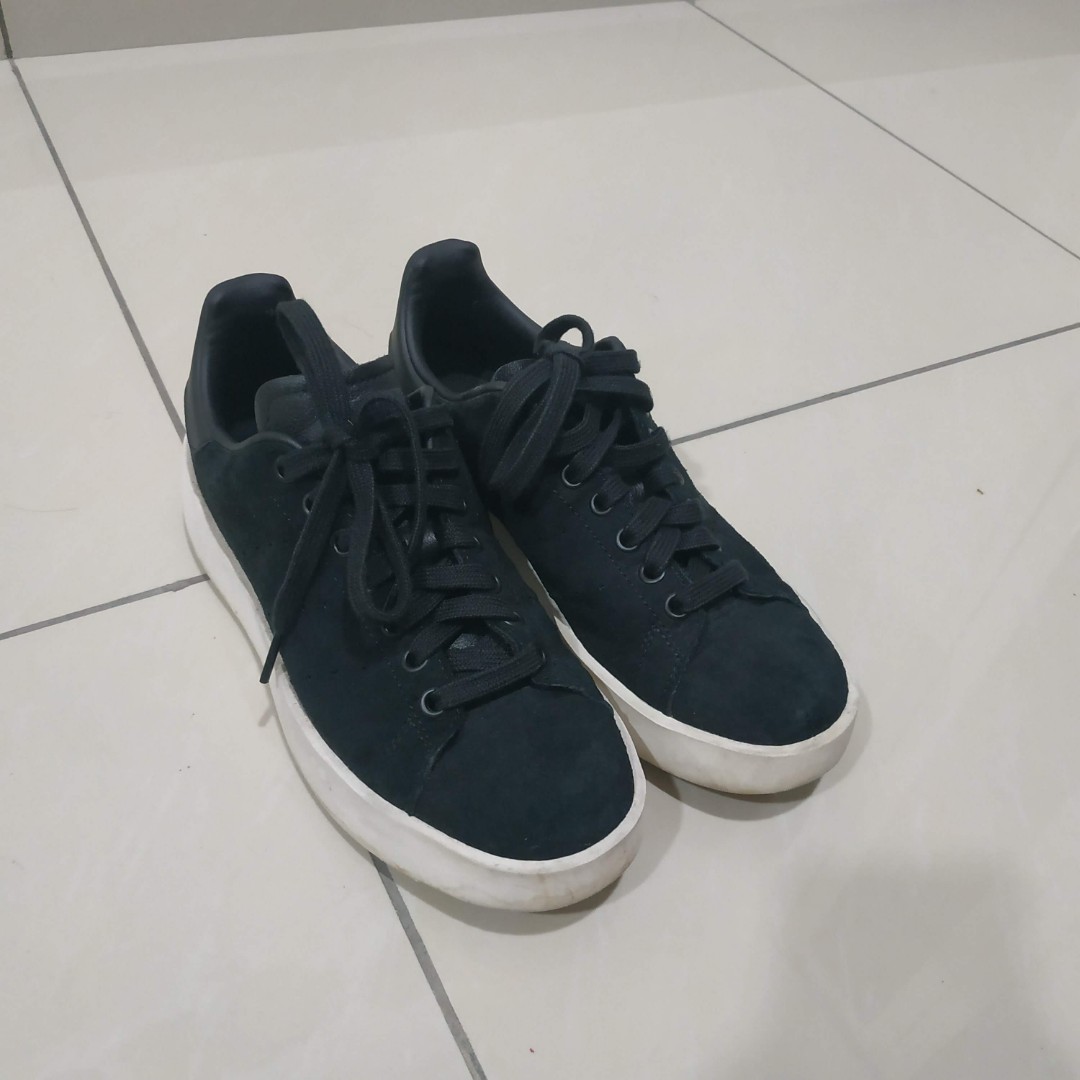 Adidas Stan Smith Bold W Black CG3775 #RayaHome, Women