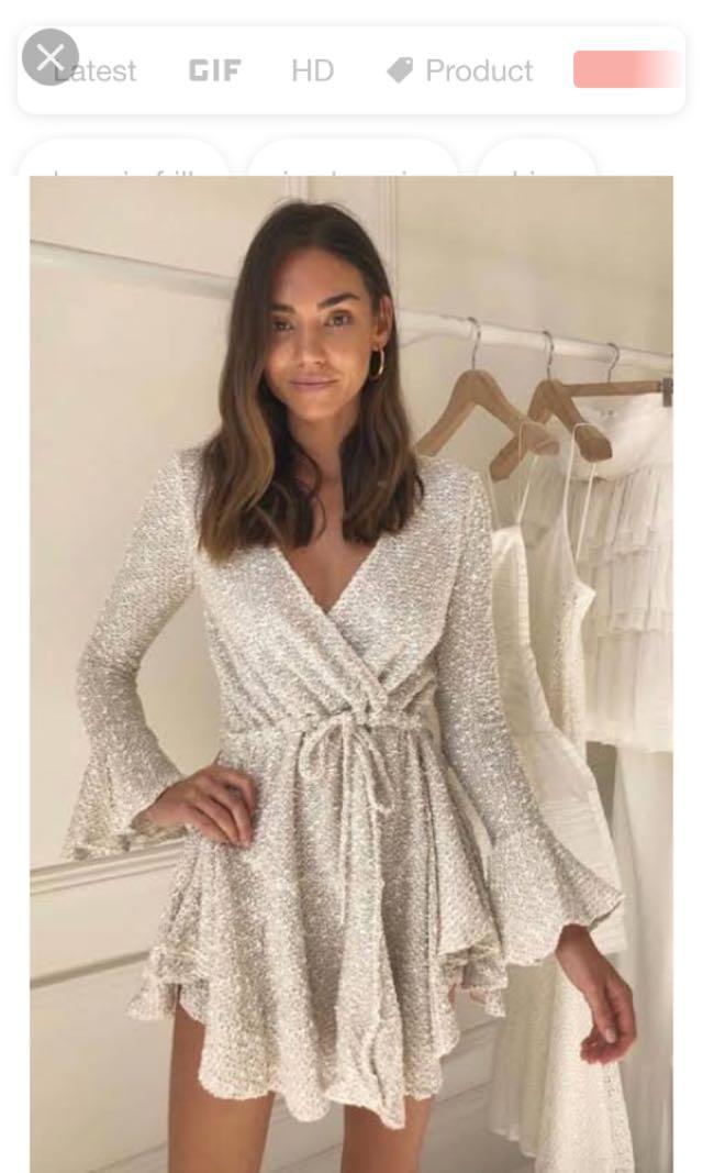 Shona joy aimee frill dress Clearance