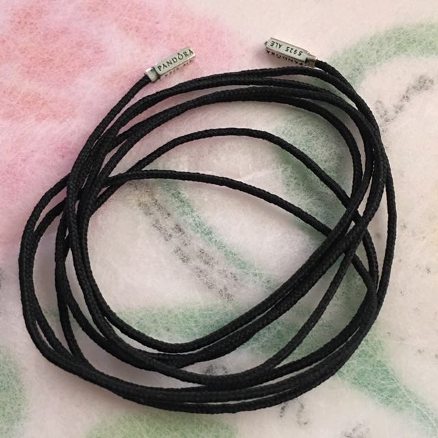 Authentic Pandora Fabric Lariat 100cm, Women's Fashion, Jewelry