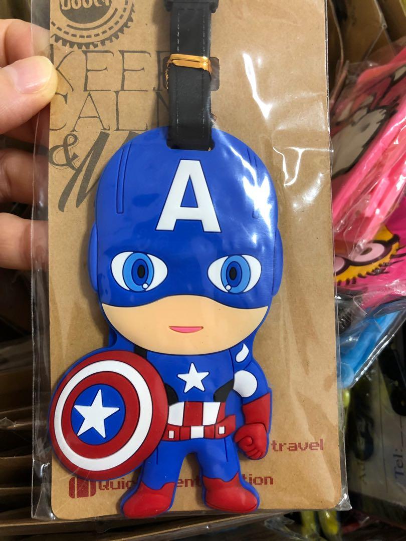 avengers luggage tag