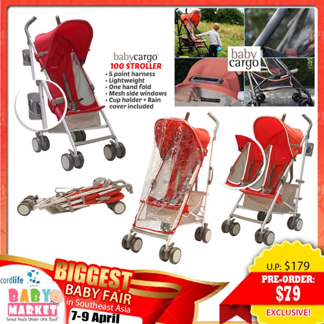Baby cargo stroller 100 2025