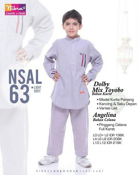 74 Model Baju Anak Nibras Gratis