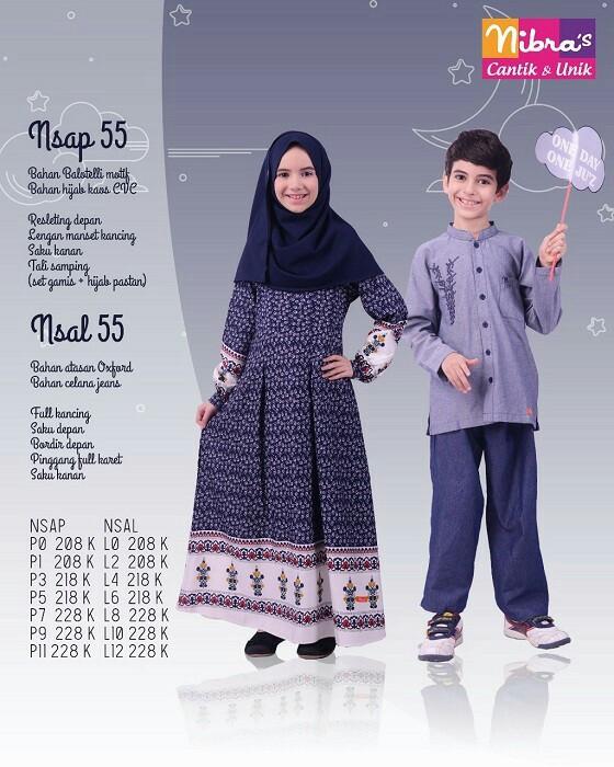 74 Model Baju Anak Nibras Gratis