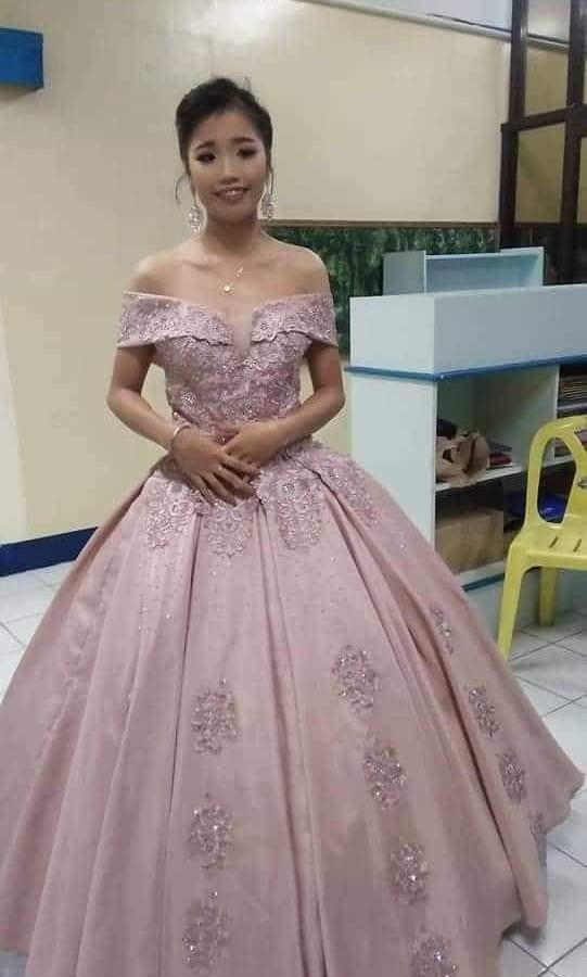 Ball gown for debut js prom