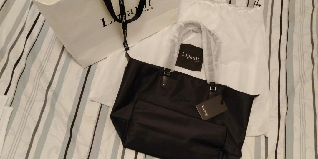 Lipault lady plume tote new arrivals